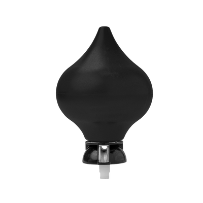 Zwarte peer knop zwarte onderkant