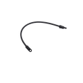 Elastische mastbandjes zwart – voor mast Ø60–120 mm