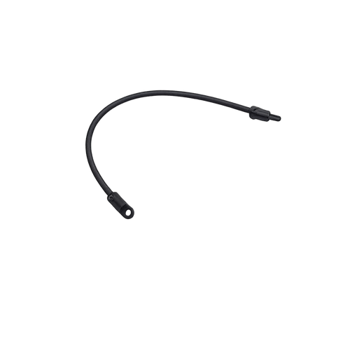 Elastische Mastbandjes Zwart - Lengte 30cm - Diam. mast.60mm