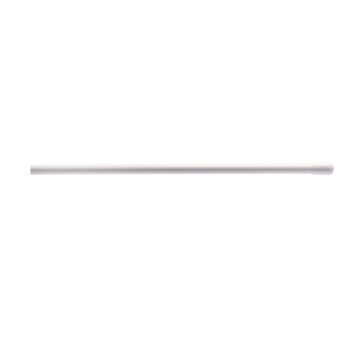 Uithouderstang 16mm - Wit RAL 9010 164cm lang