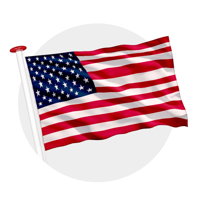 vlag Verenigde staten, USA, Amerika, VS