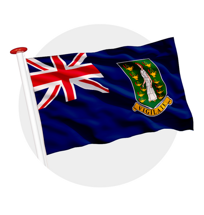 vlag Britse maagdeneilanden