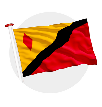 vlag Stein