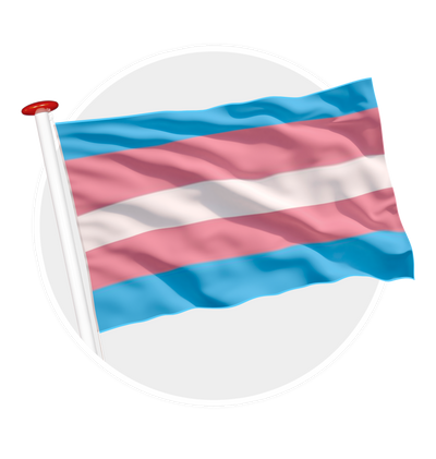 Transgender Pride vlag
