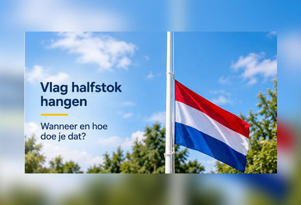 Nederlandse vlag halfstok: wanneer en hoe vlaggen