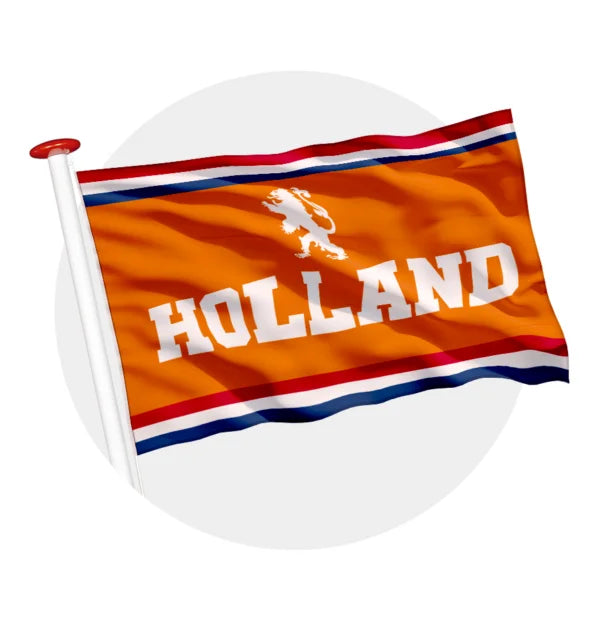 Oranje supportersvlag Nederland – Holland design