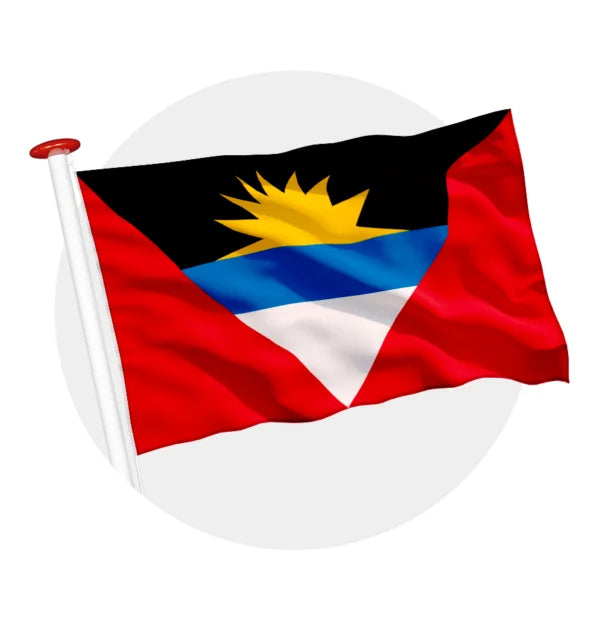 Vlag Antigua en Barbuda