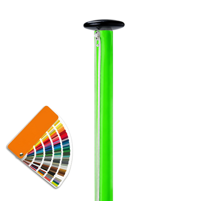 Aluminium Vlaggenmast  RAL naar kleur -Kleurkeuze RAL 6038