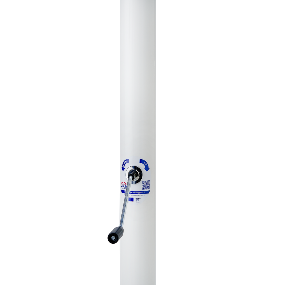 PRO Hijsbare baniermast 9 meter