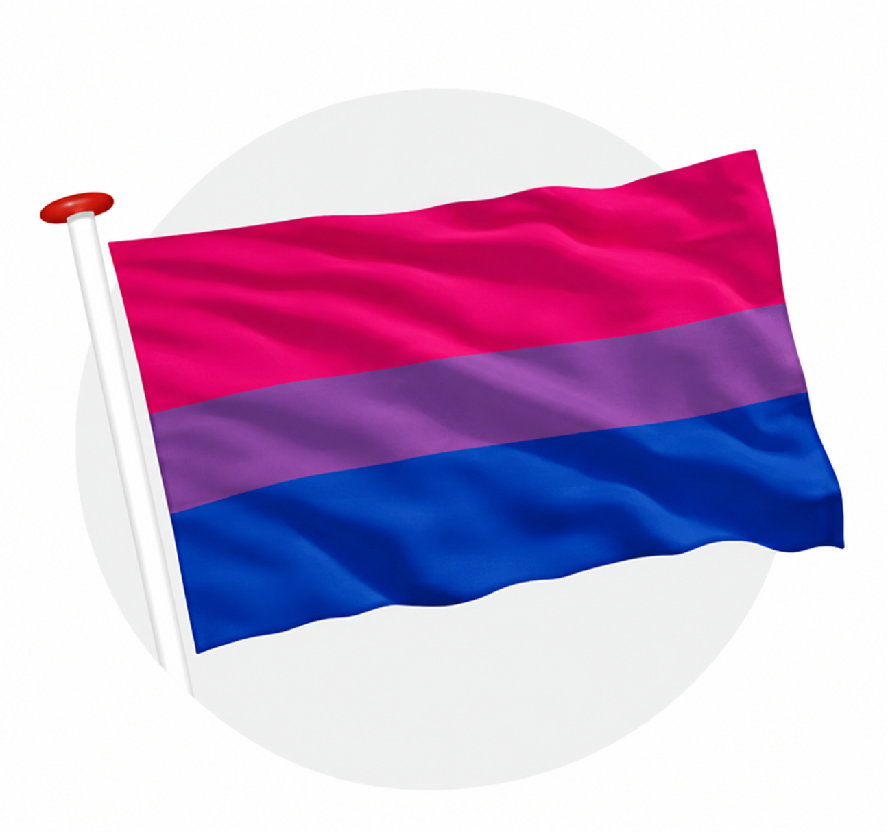 Biseksuele Pride vlag