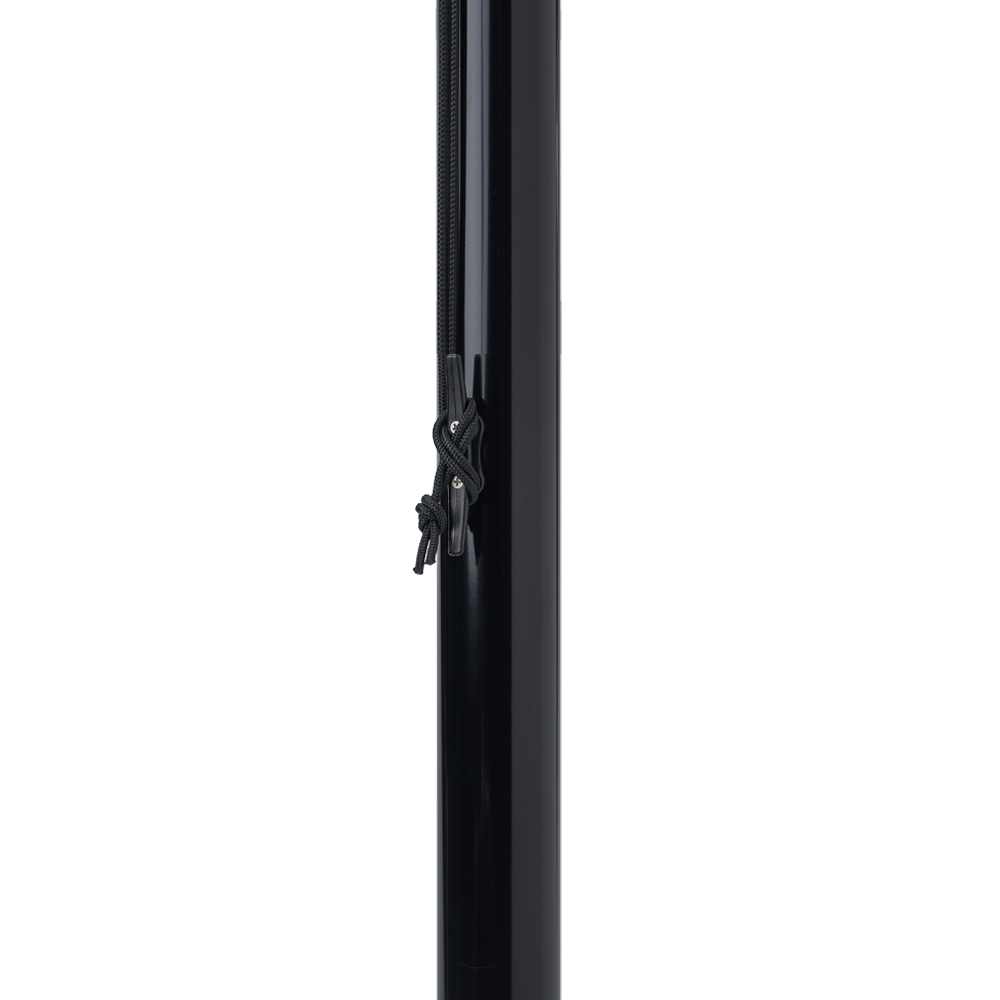 Aluminium vlaggenmast 6 meter - Zwart