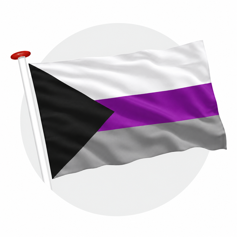 Demiseksuele Pride vlag
