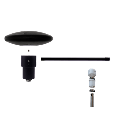 Banieruithouder met draaitop voor vlaggenmast