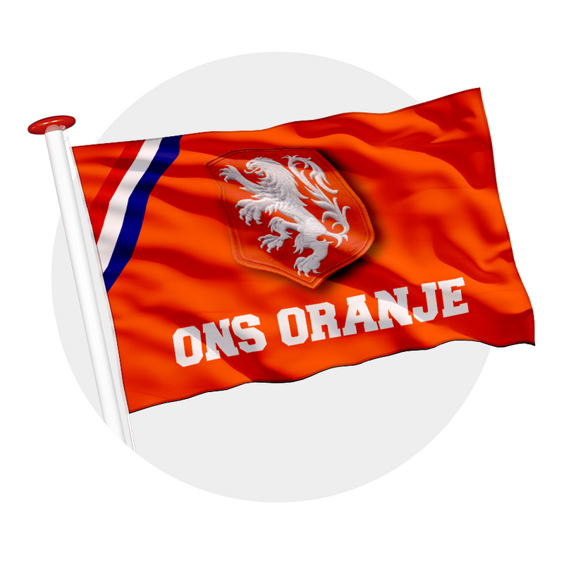 Ons Oranje vlag – KNVB supportersvlag