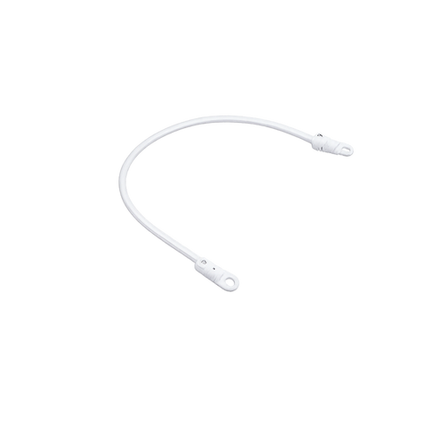 Elastische Mastbandjes Wit - Lengte 30cm - Diam. mast.60mm