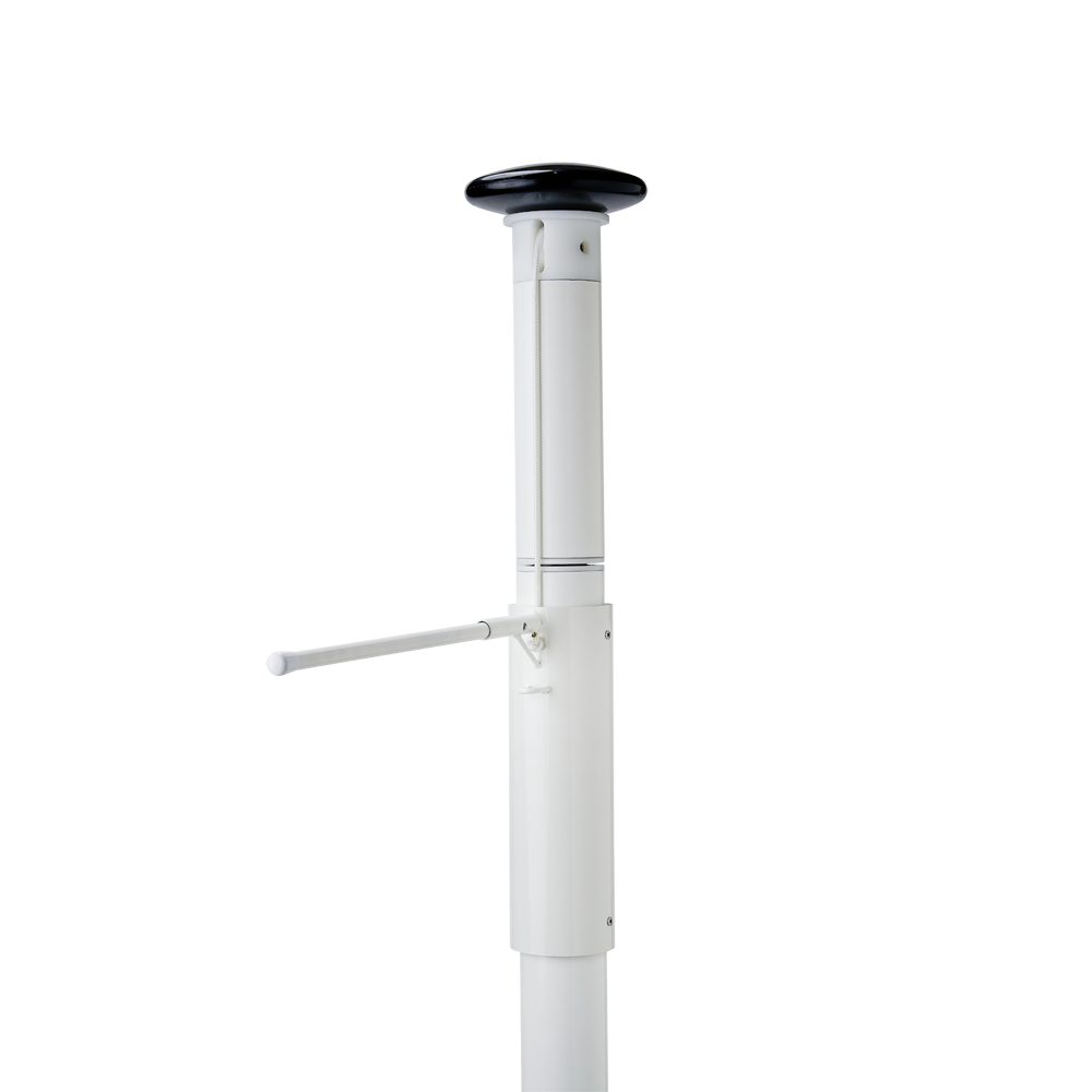 PRO Hijsbare baniermast 8 meter