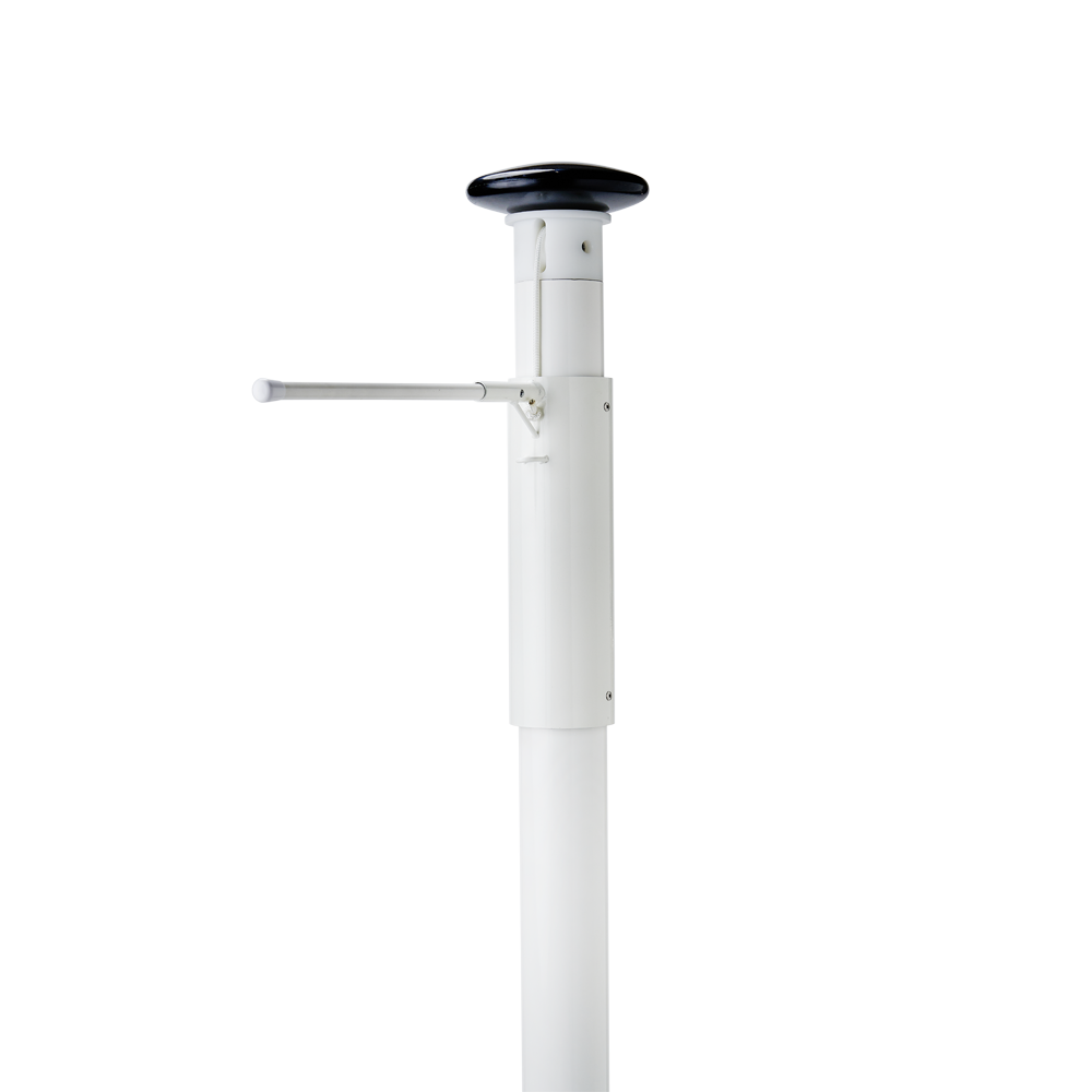 PRO Hijsbare baniermast 9 meter