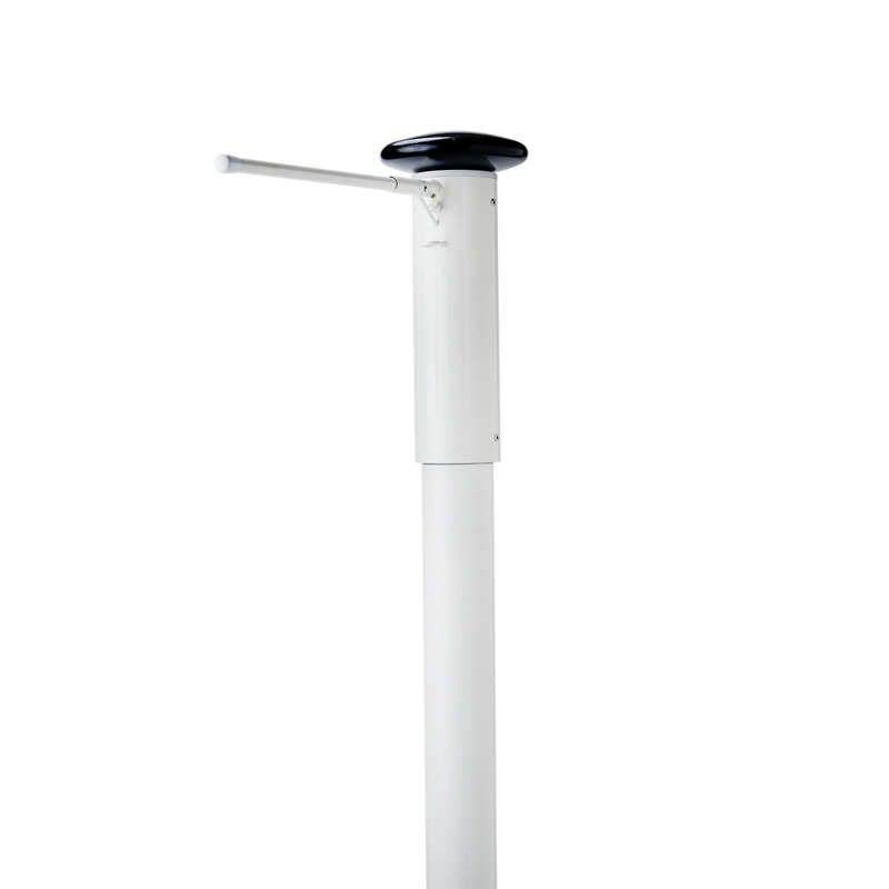 PRO Hijsbare baniermast 8 meter