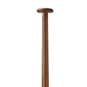 Blank gelakte houten vlaggenmast
