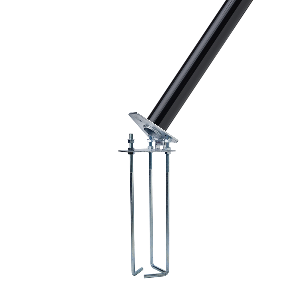 PRO Hijsbare baniermast 5 meter