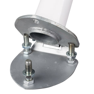 Kantelvoet voor een polyester vlaggenmast