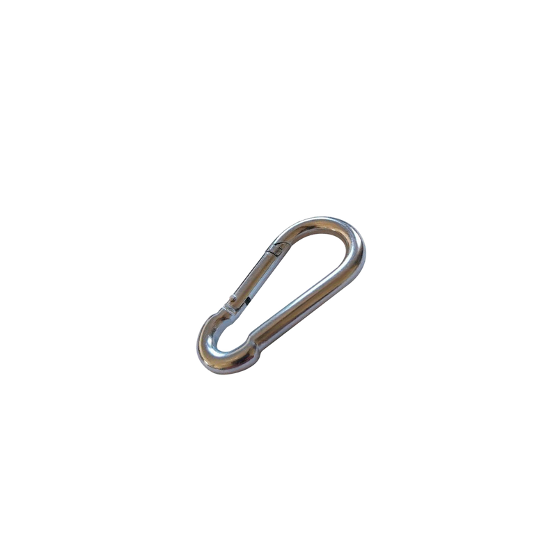 Karabijnhaak RVS – zilver