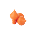 Oranje peerknop vlaggenstok