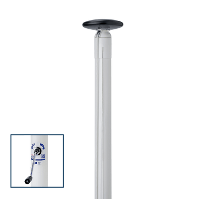 Polyester vlaggenmast 12 meter met liersysteem en intern koord