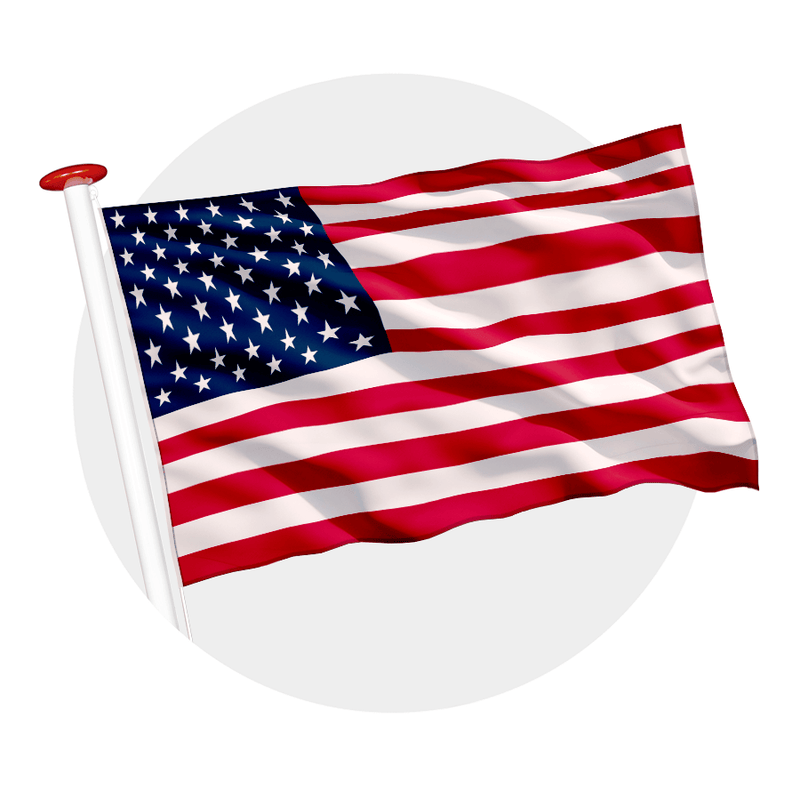 Vlag Amerika (Verenigde Staten van Amerika)