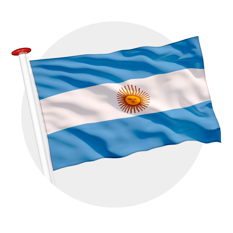 Vlag Argentinië