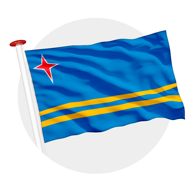 Vlag Aruba