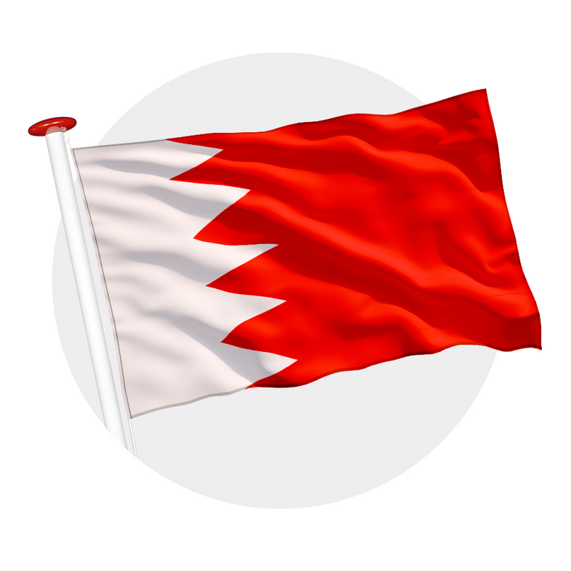 Vlag Bahrein