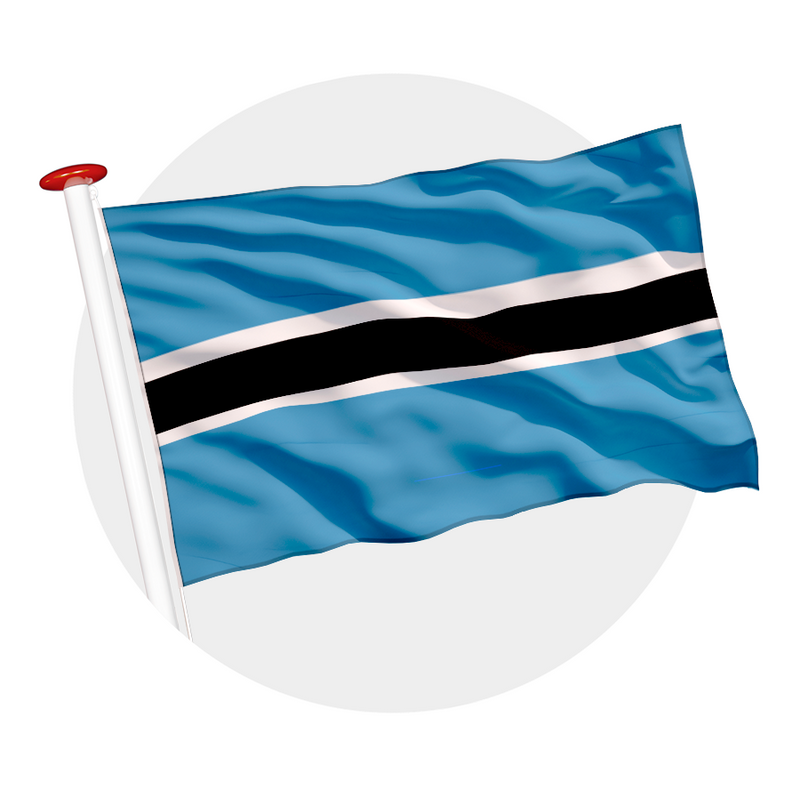 Vlag Botswana