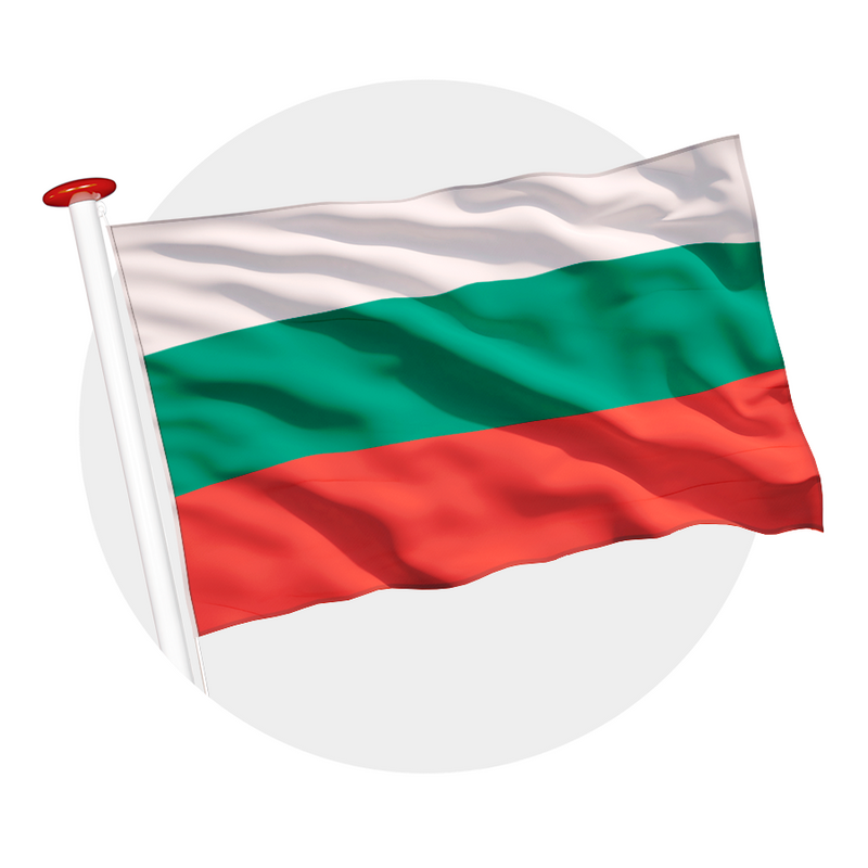 Vlag Bulgarije