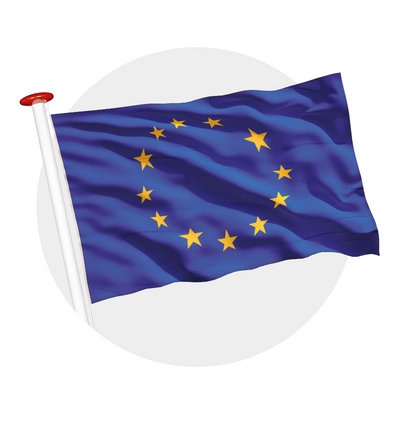 vlag EU Europa