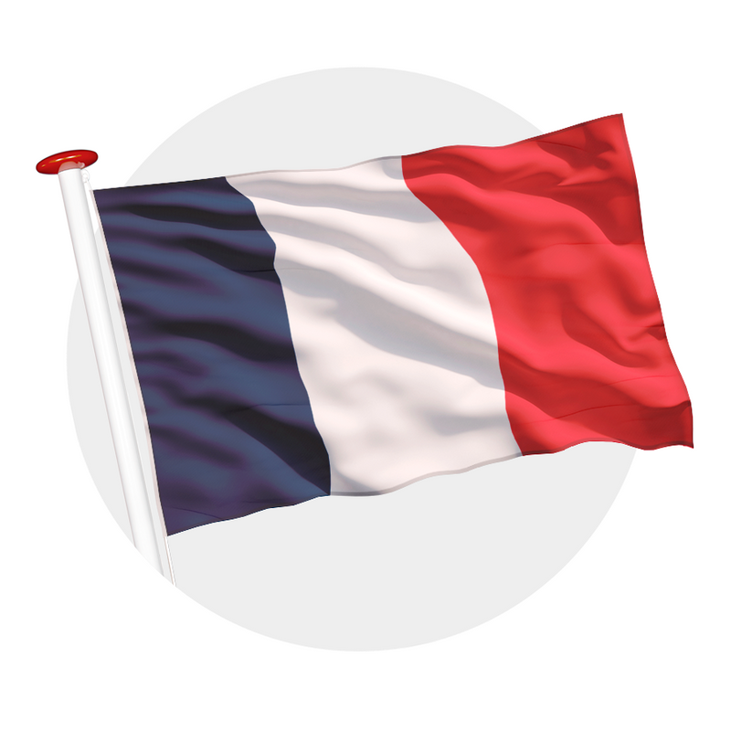 Vlag Frankrijk