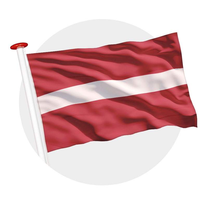 Vlag Letland