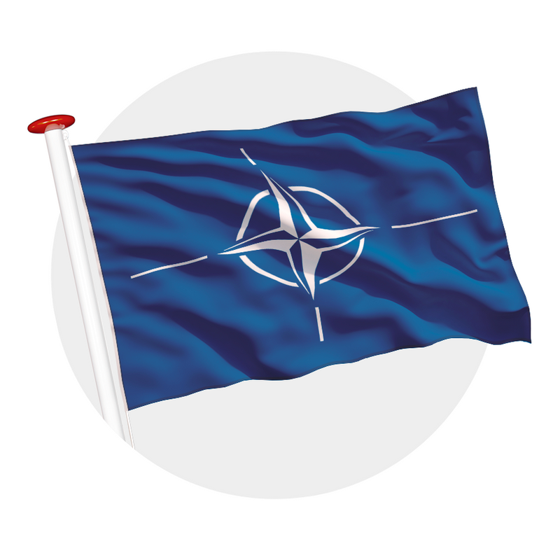 vlag NAVO / NATO