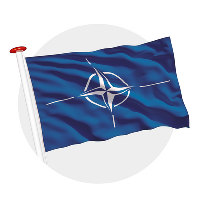 vlag NAVO/NATO