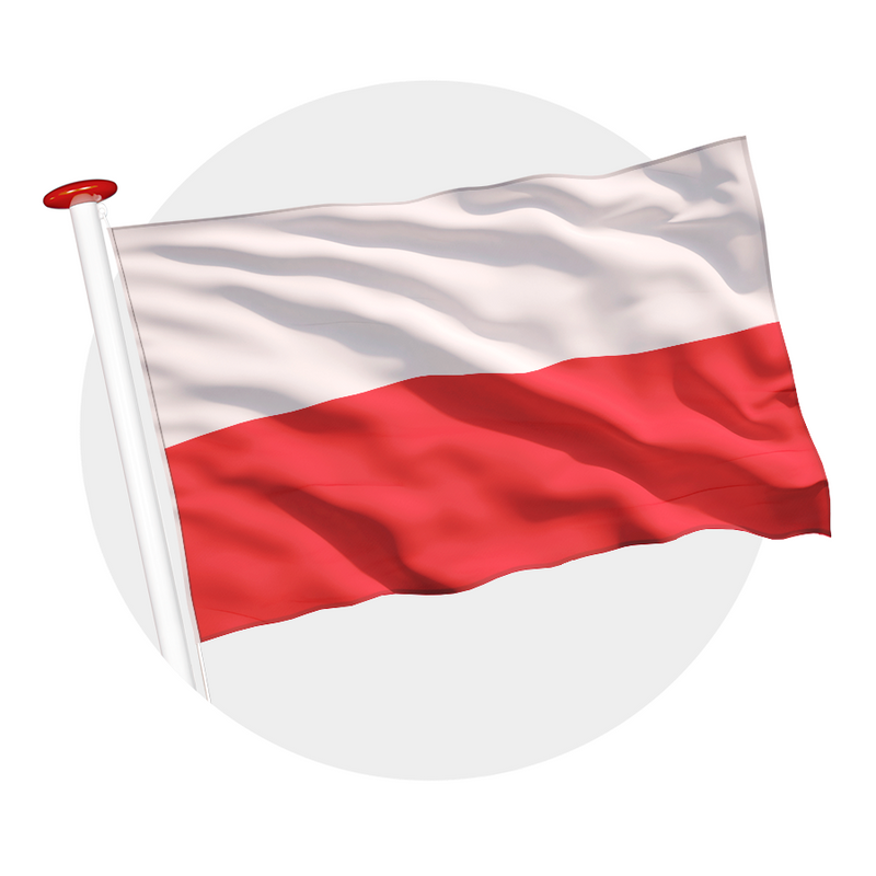 Vlag Polen