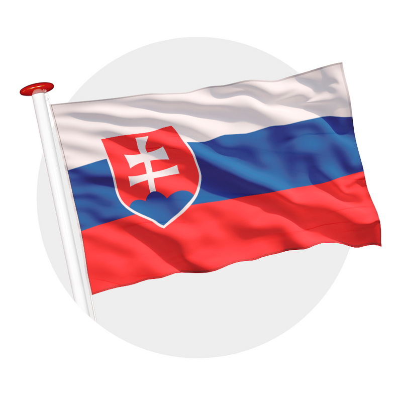 Vlag Slowakije