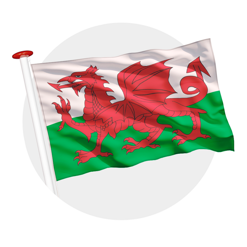 Vlag Wales