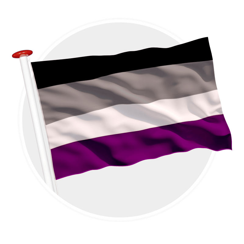 Aseksuele Pride vlag