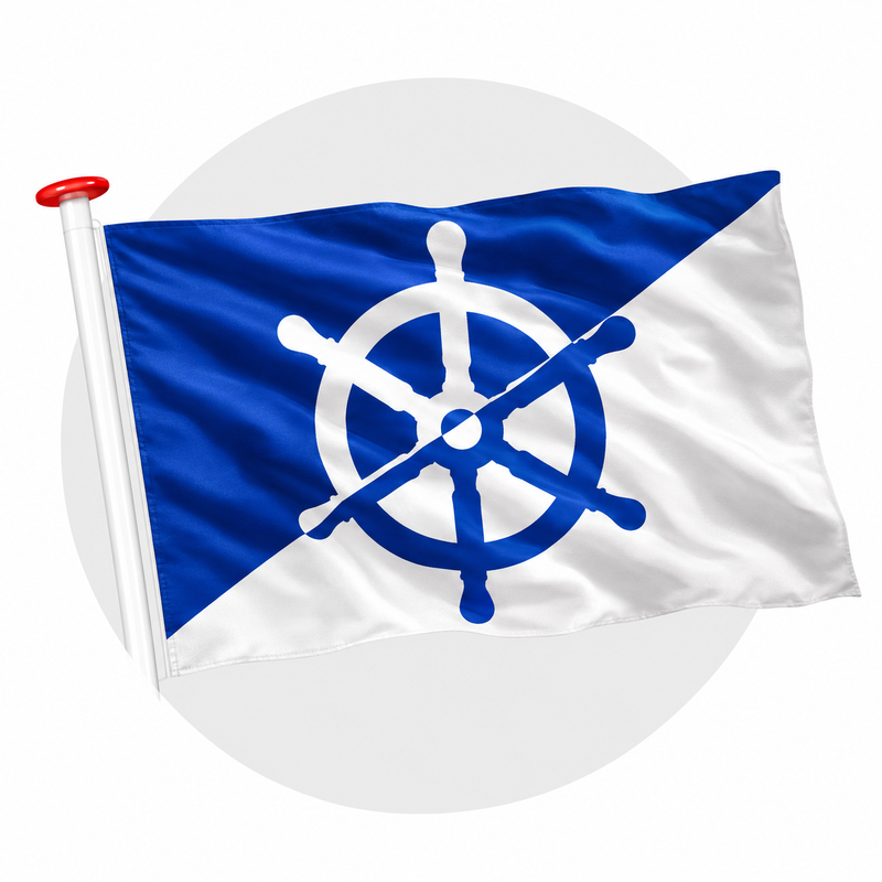 Vlag Aalsum (Ealsum)