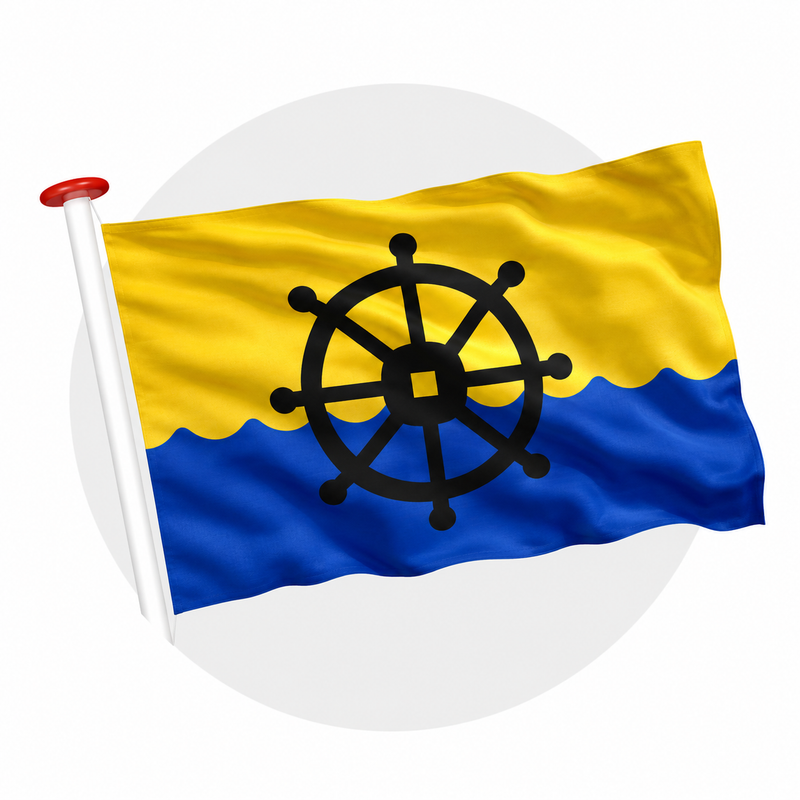 Vlag Aldtsjerk (Oudkerk)