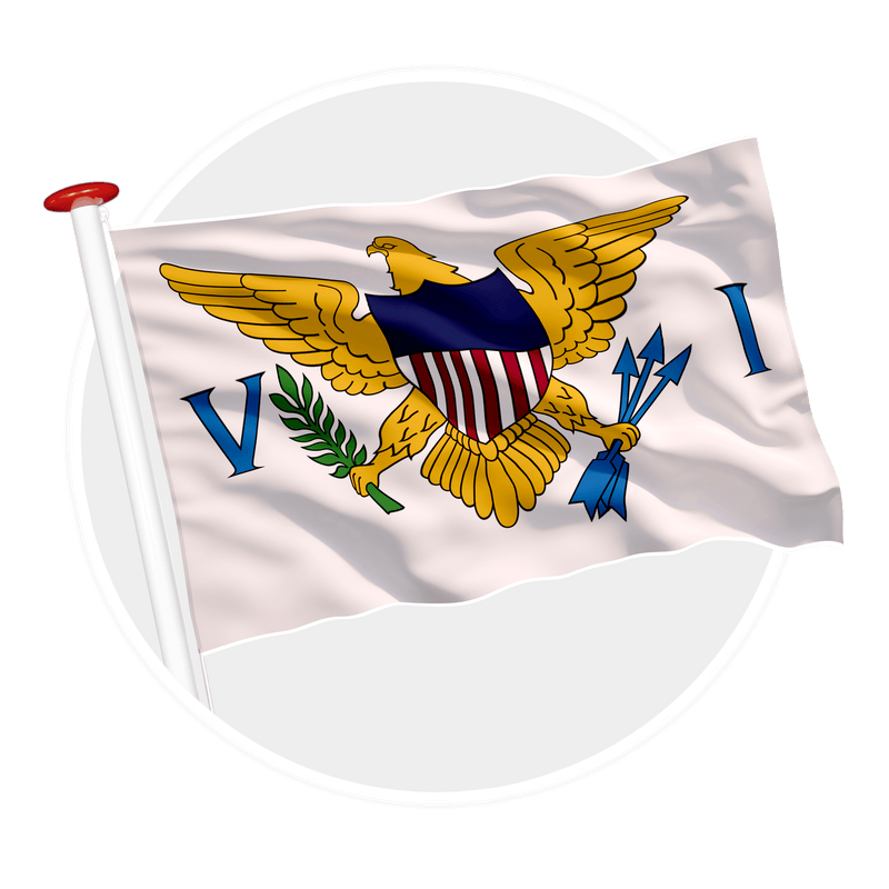 vlag Amerikaanse Maagdeneilanden
