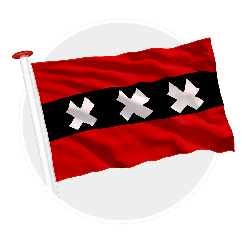 Vlag Amsterdam
