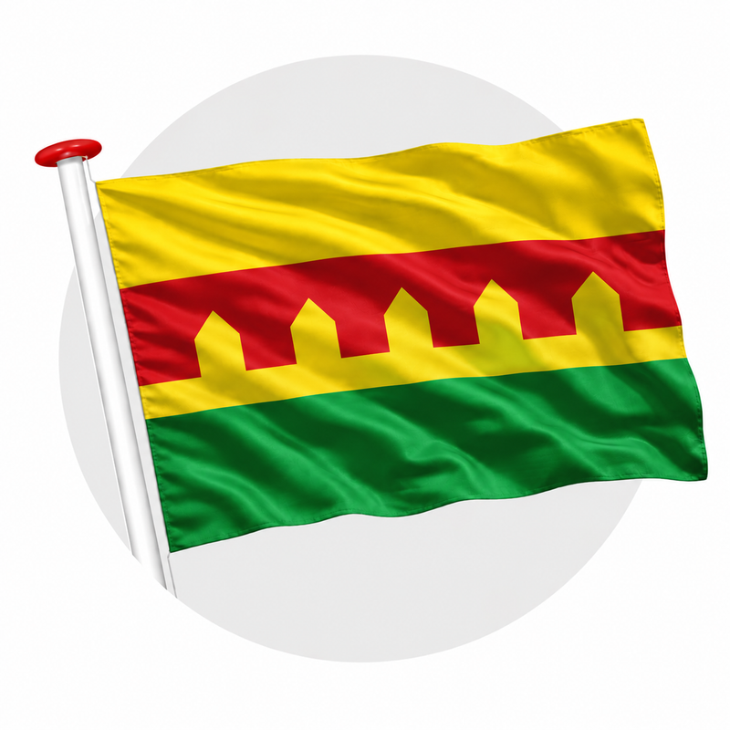 Vlag Augsbuurt-Lutjewoude (Augsbuert-Lytsewâld)