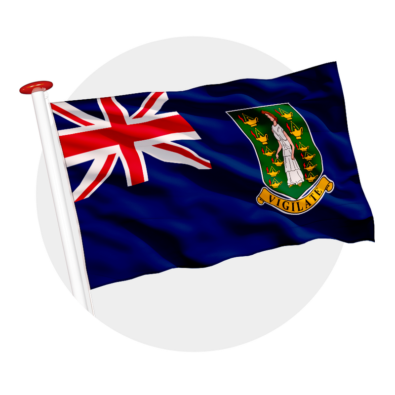 Vlag Britse Maagdeneilanden