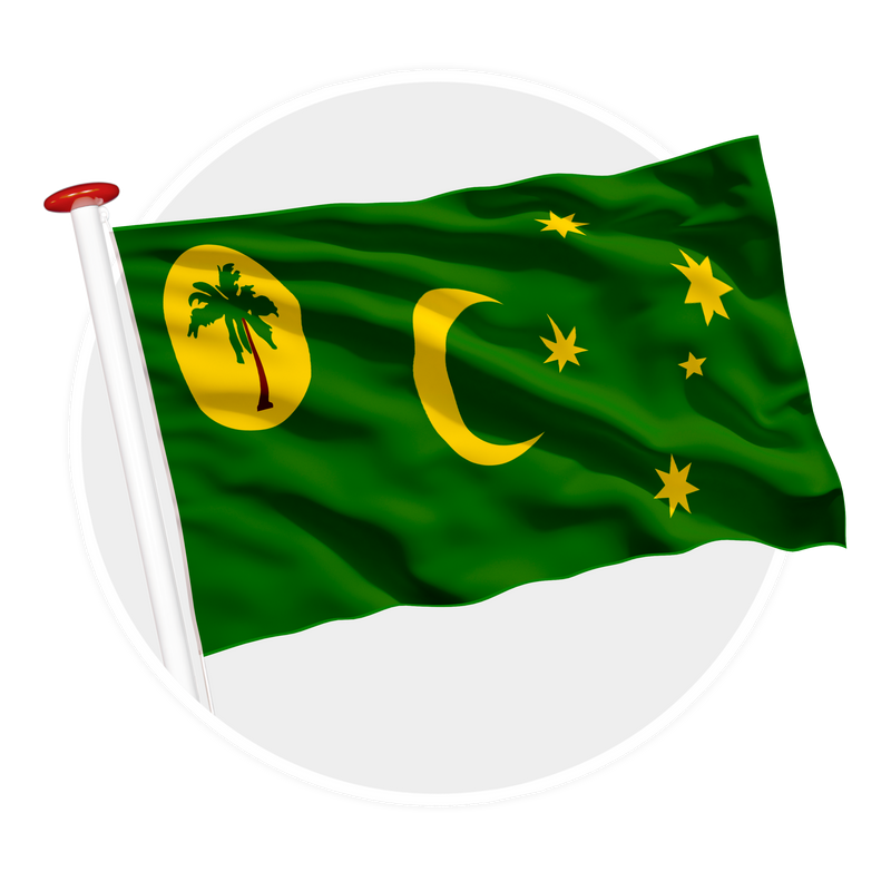 vlag Cocoseilanden